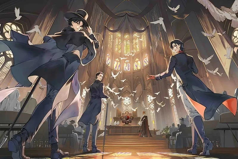 Cool Lord of The Mysteries Frameless Canvas Poster