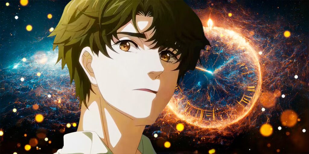 lord of mysteries imagery and a clock in the background - Lord of Mysteries Merch